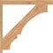 Ekena Millwork Balboa Block Smooth Outlooker, Western Red Cedar, 5 1/2"W x 44"D x 44"H OUT06X44X44BOA05SWR - alternate 3
